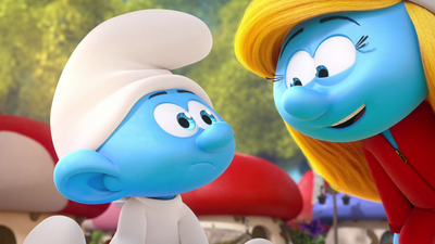 The Smurfs : The Battle of the Sitters/Let's Smurf To Mars'