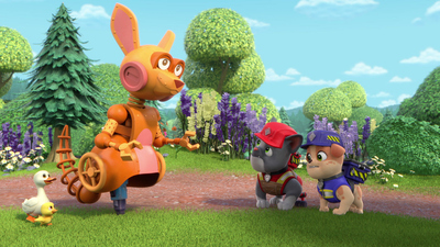 Rubble & Crew : The Crew Builds A Kangaroo Safari/The Crew Plays in the Construction Games'