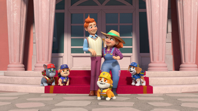 Rubble & Crew : The Crew Builds A Hotel/The Crew Builds A Hiking Trail'