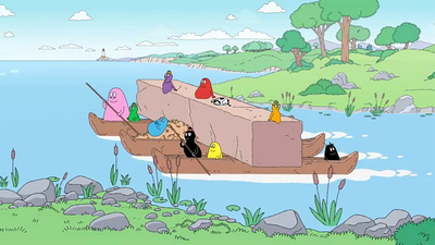 BARBAPAPA und Familie : Ein Monument für den Garten / Der Bämm'