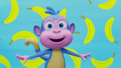 DORA : Boots Bananen-Schmusedecke'