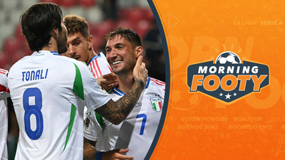 CBS Sports Golazo Network : Tuesday Morning Footy: Italy Win 9-Goal THRILLER vs. Israel, Mauricio Pochettino Rips USMNT Critics'
