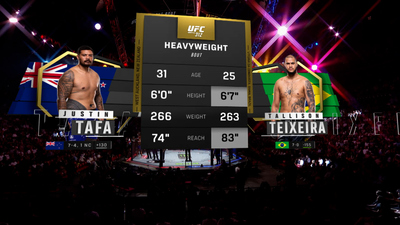 UFC : 312: Justin Tafa vs. Tallison Teixeira Main Card'
