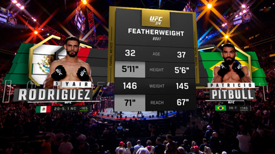 UFC : 314: Yair Rodriguez vs. Patricio Freire Main Card'