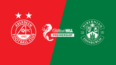 Scottish Professional Football League : Aberdeen vs. Hibernian'