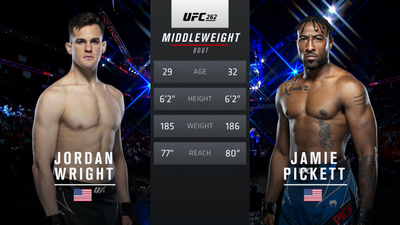 UFC : 262: Jordan Wright vs. Jamie Pickett Prelims'