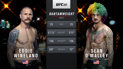 UFC : 250: Eddie Wineland vs. Sean O'Malley Main Card'