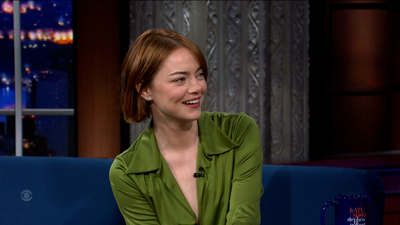 The Late Show with Stephen Colbert - 10/22/25 (Emma Stone, Alex Wagner)