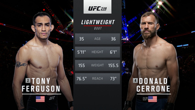 UFC 2010s : UFC 238: Tony Ferguson vs. Donald Cerrone'