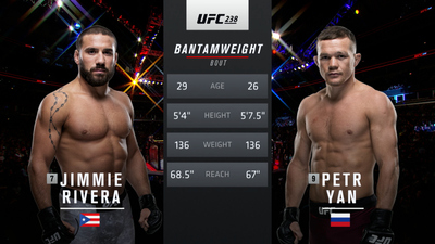 UFC 2010s : UFC 238: Jimmie Rivera vs. Petr Yan'