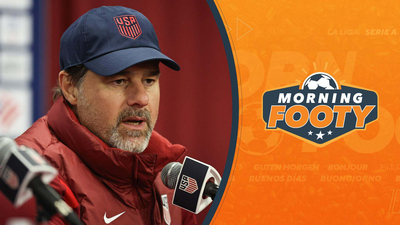 CBS Sports Golazo Network : Tuesday Morning Footy: USMNT vs. Australia MATCH PREVIEW, Lily Yohannes talks OL Lyonnes Big Win vs. Arsenal'