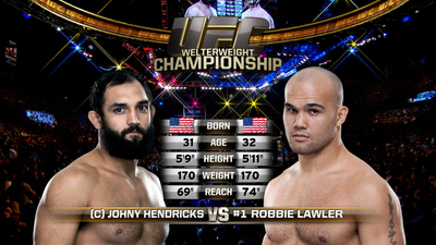 UFC 2010s : UFC 181: Hendricks vs. Lawler II Event Recap'