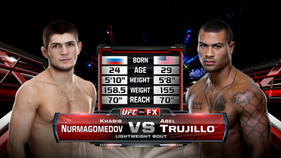 UFC 2010s : UFC 160: Khabib Nurmagomedov vs. Abel Trujillo'
