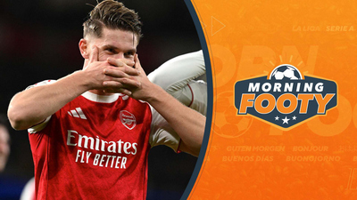 CBS Sports Golazo Network : Wednesday Morning Footy: Arsenal Win Big vs. Atlético Madrid 4-0, Charlotte FC's Dean Smith Talks MLS Cup Playoffs'