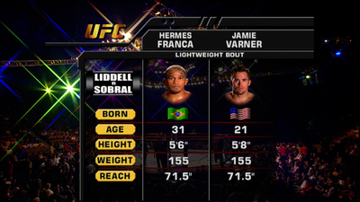 UFC 2000s : UFC 62: Hermes Franca vs. Jamie Varner'