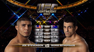 UFC 2010s : UFC 110: George Sotiropoulos vs. Joe Stevenson'