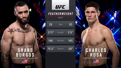 UFC 2010s : UFC 210: Shane Burgos vs. Charles Rosa'