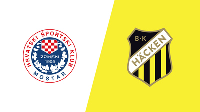 UEFA Europa Conference League : Zrinjski vs. Häcken'