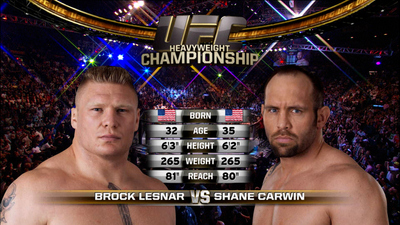 UFC 2010s : UFC 116: Brock Lesnar vs. Shane Carwin'