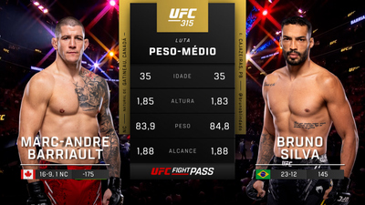UFC (Português) : 315: Marc-André Barriault vs. Bruno Silva Prelims (Português)'