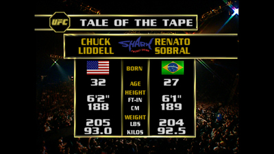 UFC 2000s : UFC 40: Chuck Liddell vs. Renato Sobral'