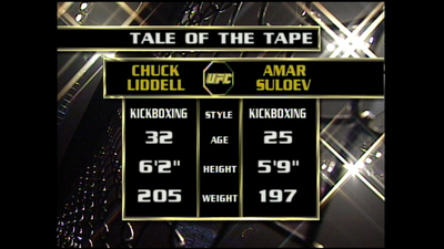UFC 2000s : UFC 35: Chuck Liddell vs. Amar Suloev'