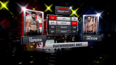 UFC Fight Night : Ilia Topuria vs. Damon Jackson'