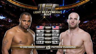 UFC 2010s : UFC 170: Daniel Cormier vs. Patrick Cummins'