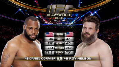 UFC 2010s : UFC 166: Daniel Cormier vs. Roy Nelson'