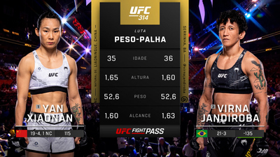 UFC (Português) : 314: Yan Xiaonan vs. Virna Jandiroba Prelims (Português)'
