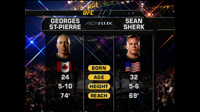 UFC 2000s : UFC 56: Georges St-Pierre vs. Sean Sherk'