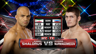UFC Fight Night : Kamal Shalorus vs. Khabib Nurmagomedov'