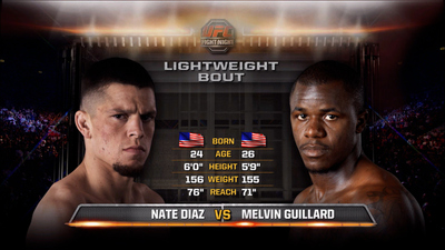 UFC Fight Night : Nate Diaz vs. Melvin Guillard'