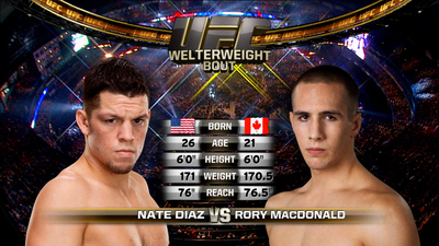 UFC 2010s : UFC 129: Nate Diaz vs. Rory MacDonald'