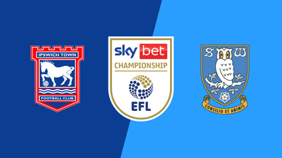 English Football League : Ipswich Town vs. Sheffield Wednesday'