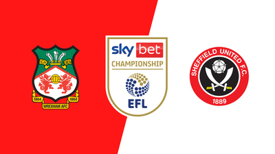 English Football League : Wrexham vs. Sheffield United'