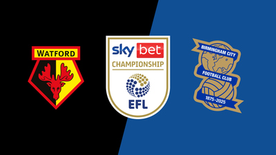 English Football League : Watford vs. Birmingham City'