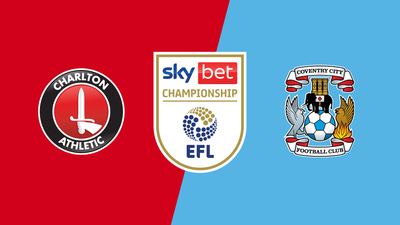 English Football League : Charlton Athletic vs. Coventry City'
