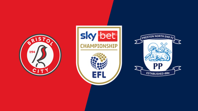 English Football League : Bristol City vs. Preston North End'
