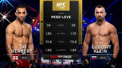 UFC (Português) : Jai Herbert vs. L'udovít Klein (UFC 286: Edwards vs. Usman 3 - Prelims) (Português)'