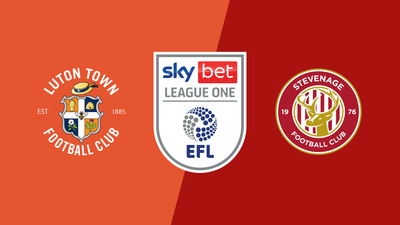 English Football League : Luton Town vs. Stevenage'