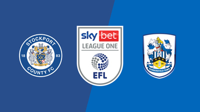 English Football League : Stockport County vs. Huddersfield Town'