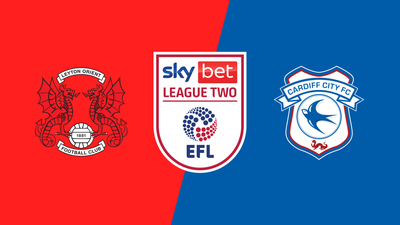 English Football League : Leyton Orient vs. Cardiff City'