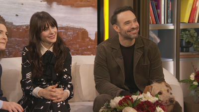 The Drew Barrymore Show : Robby Hoffman, Zooey Deschanel and Charlie Cox'