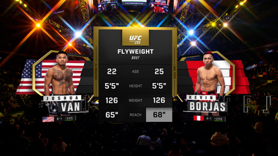 UFC : 295: Joshua Van vs. Kevin Borjas Prelims'