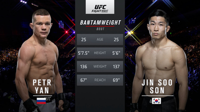 UFC Fight Night : Petr Yan vs. Jin Soo Son'