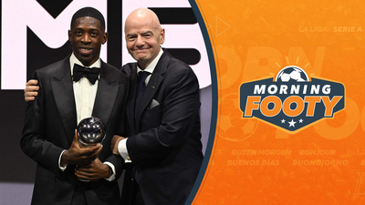 CBS Sports Golazo Network : Wednesday Morning Footy: Dembélé Wins FIFA's Best Men's Player, AFCON BEST Starting XI'