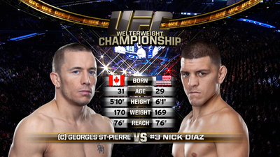 UFC 2010s : UFC 158: St-Pierre vs. Diaz Event Recap'