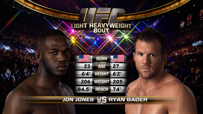 UFC 2010s : UFC 126: Jon Jones vs. Ryan Bader'