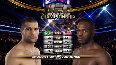 UFC 2010s : UFC 128: Mauricio Rua vs. Jon Jones'